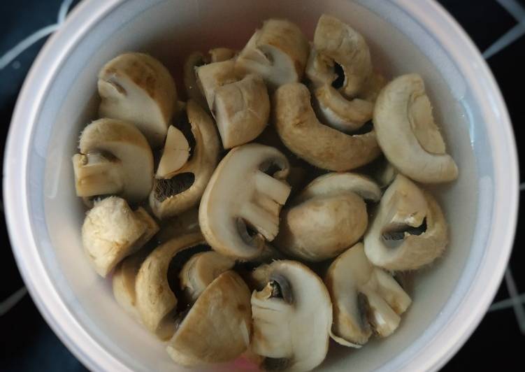 Resep 2 4 Tips Menyimpan Jamur Kancing  Champignon oleh 