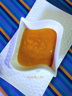 Una foto de Aderezo de mango para ensaladas
