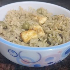 Peas Paneer Pulao A picture of Peas Paneer Pulao.