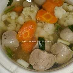 Cauliflower soup (menu balita) রেসিপির প্রধান ছবি