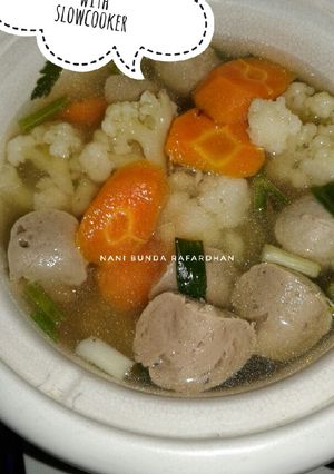 Foto resep Cauliflower soup (menu balita)