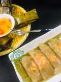 Hue-Style Banh Bot Loc Wrapped in Banana Leaves