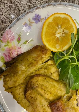 عکسی از دستور ماهی رژیمی
