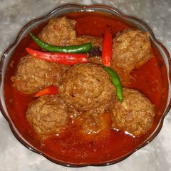 A picture of Beef kofta curry recipe.