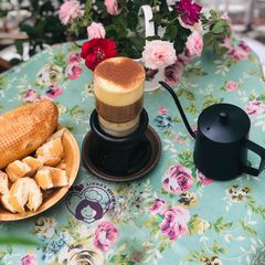 Vietnamese Egg Coffee (video included) A picture of Vietnamese Egg Coffee (video included).
