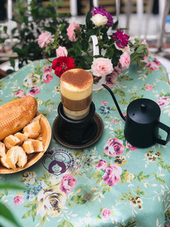 A picture of Vietnamese Egg Coffee (video included).