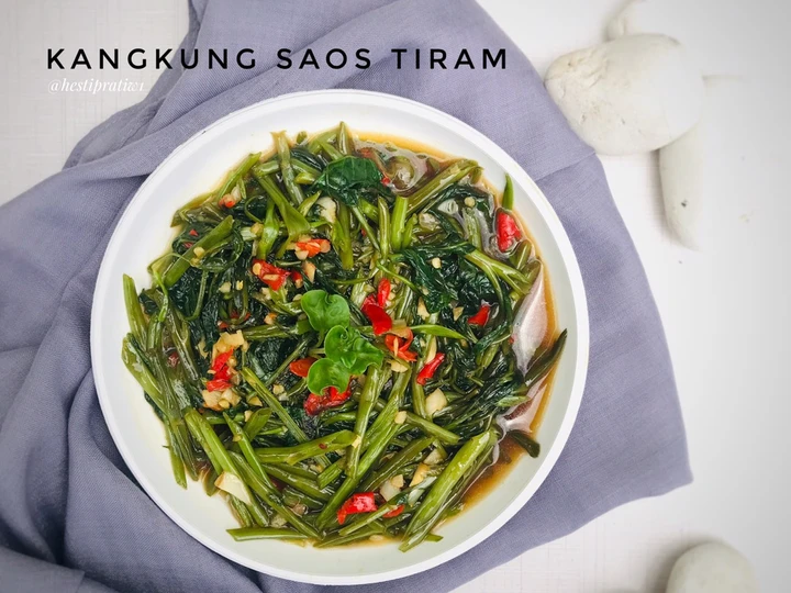 Cara Mudah Menyiapkan Resep Cah Kangkung Saos Tiram yang  Bikin Ketagihan Anti Ribet, Sempurna