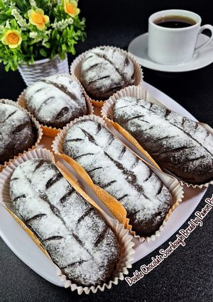 Foto resep Double Chocolate Sourdough Bread