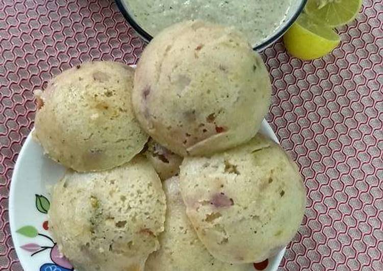 Who Else Wants To Know How To Oats rava idlies with the stuffing of veggies nuts and fruits