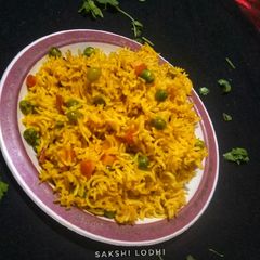 A picture of Veg Pulao.