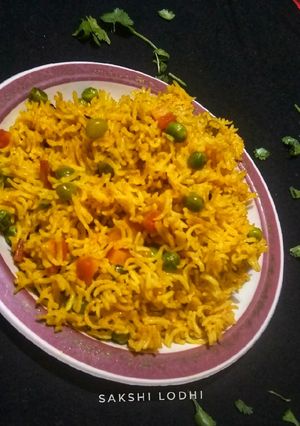 A picture of Veg Pulao.