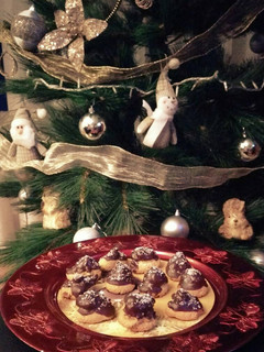 Una foto de Montañitas de Almendra y Chocolate para diabéticos
