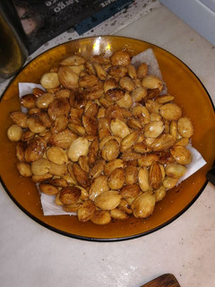 Una foto de Almendras fritas