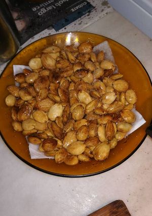 Una foto de Almendras fritas
