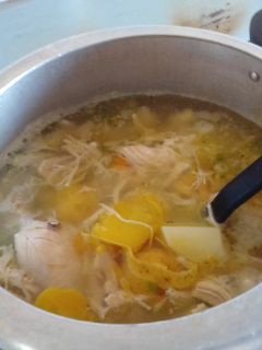 Una foto de Ajiaco costeño