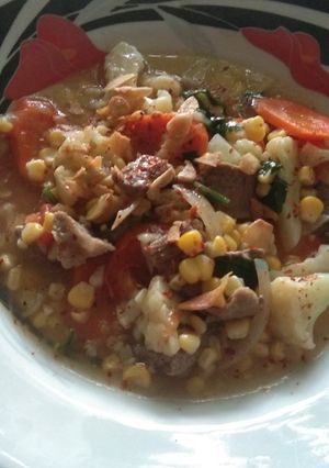 Foto resep Capcay sayur dan daging sapi