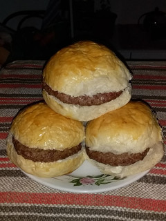 Una foto de Pan para hamburguesas