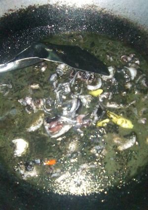 Foto resep Cumi kuah hitam