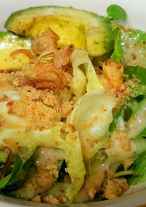 Hình của món Salad trái bơ.