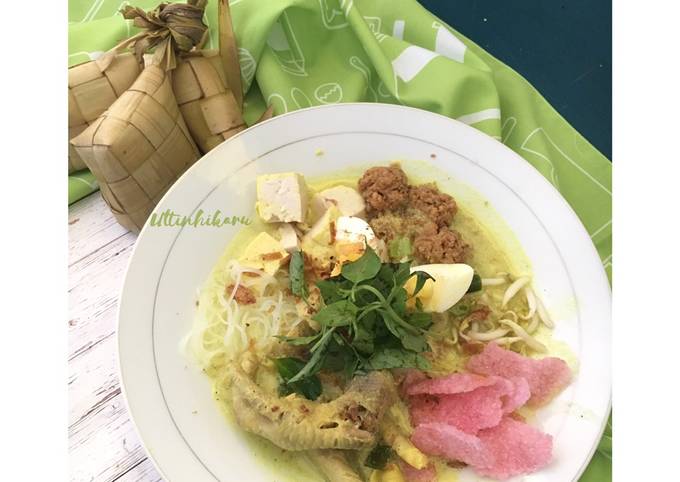 Bagaimana Membuat 109. Laksa Bogor dengan Cakar Ayam yang Lezat