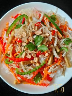 Hình của món Gỏi rong sụn biển.
