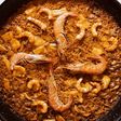 Fideuá fideo fino de marisco