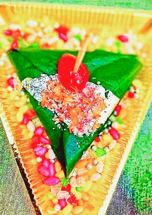 A picture of My style sweetie wrapped Betel leaves paan.