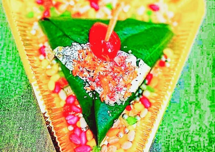 Steps to Make Any-night-of-the-week My style sweetie wrapped Betel leaves paan