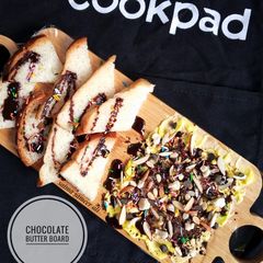 A picture of Chocolate butter board.