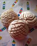 Conchas de vainilla