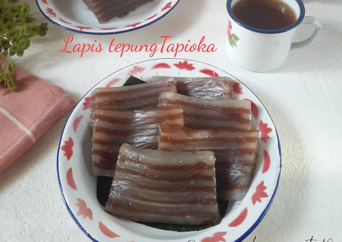 Resep Lapis Tepung Tapioka Oleh Novi Rahma Cookpad