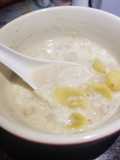 Chinese Beancurd, Ginkgo Nuts, and Barley Sweet Soup Dessert