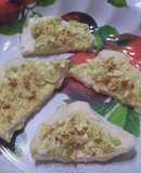 Pastita de palta y huevo