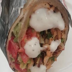 A picture of Simple chicken wrap#4weekschallenge.