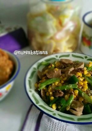 Foto resep Tumis Buncis Daging-Baso
