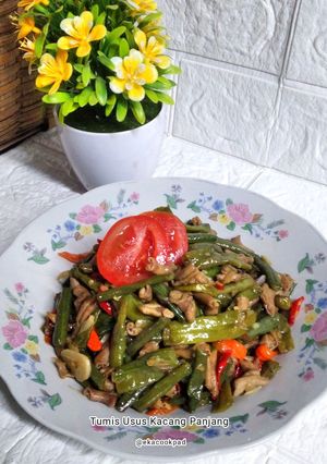Foto resep Tumis Usus Kacang Panjang