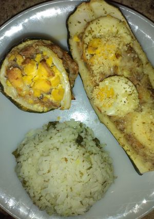 Una foto de Zapallo Italiano Relleno