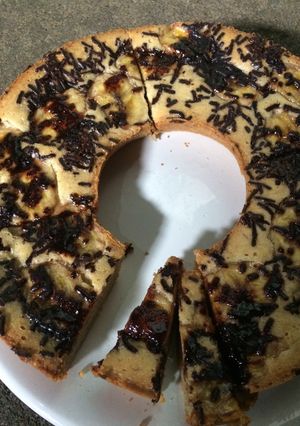 Foto resep Cake pisang so simpleeee..