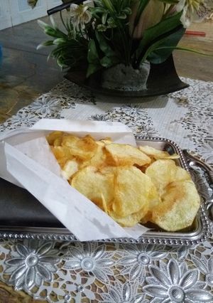 صورة لوصفة اطيب شبس 😋😋