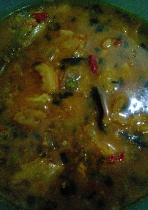 Foto resep Kikil kuning pedas