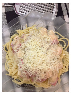 Foto resep Chicken pasta saus alfredo