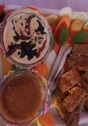 A picture of Moong Daal cheela.