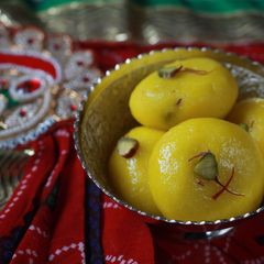 A picture of Rajbhog.