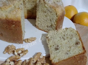 Una foto de Torta matera de nuez y naranja 🍊