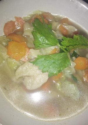 Foto resep Sup wortel bakso