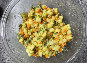 Una foto de Ensalada Rusa