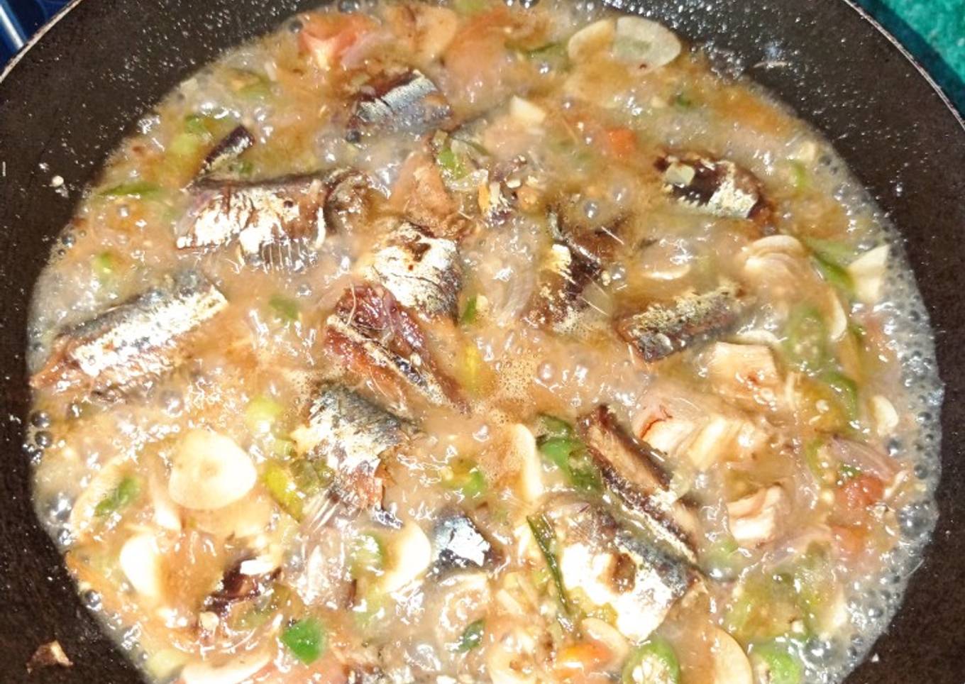 Tumis ikan asin