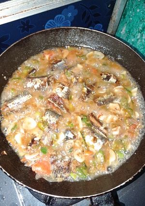 Foto resep Tumis ikan asin