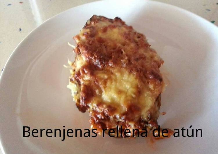 Berenjenas rellena de atún
