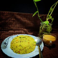Vegetable masala upma A picture of Vegetable masala upma.